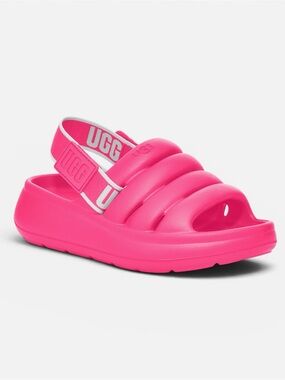 UGG Yeah Adjustable Slingback Sandal Dragon
Fruit Pink Women’s Size 7